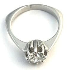 0.78 carat diamond ring - Image 3
