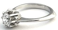 0.78 carat diamond ring - Image 5