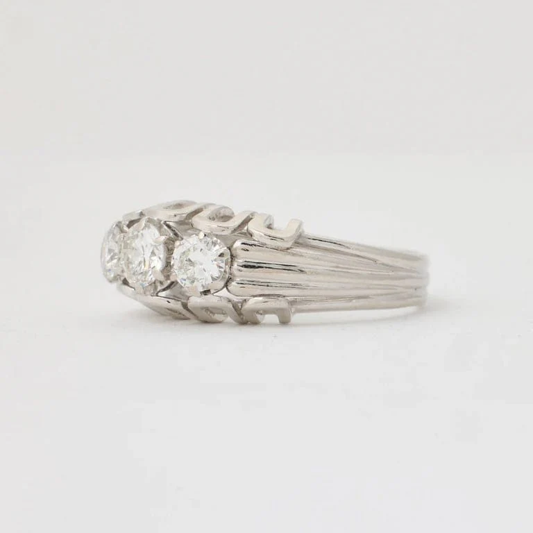 Vintage diamond ring - Image 5