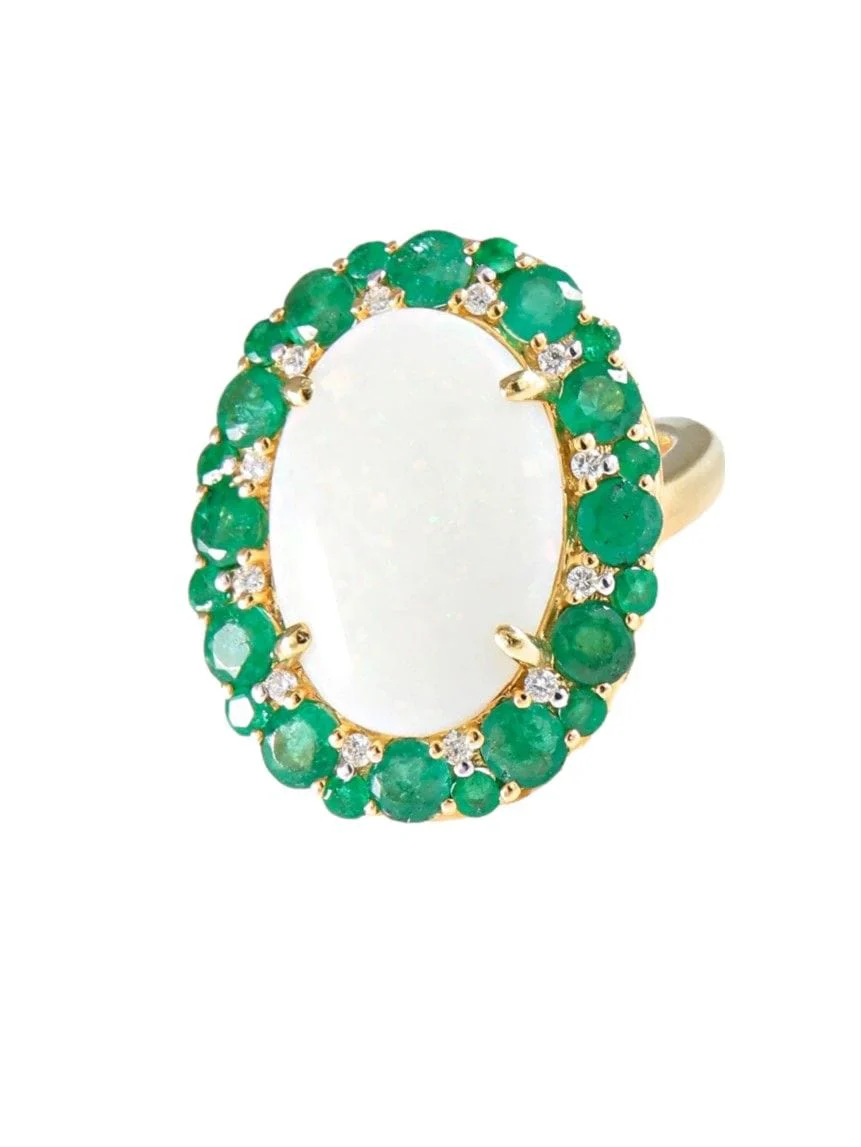 Ring Daisy Opal