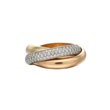 CARTIER - Ring Trinity diamonds - Image 10