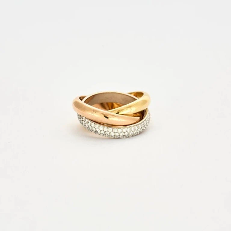 CARTIER - Ring Trinity diamonds - Image 4