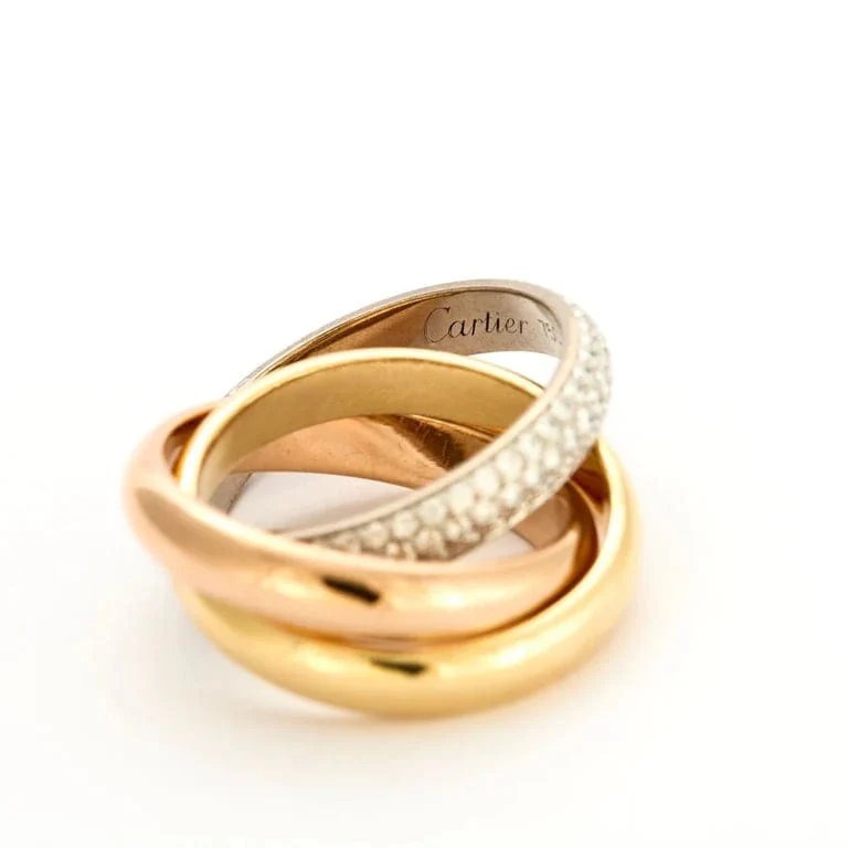 CARTIER - Ring Trinity diamonds - Image 7