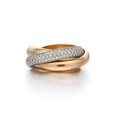 CARTIER - Ring Trinity diamonds - Image 9