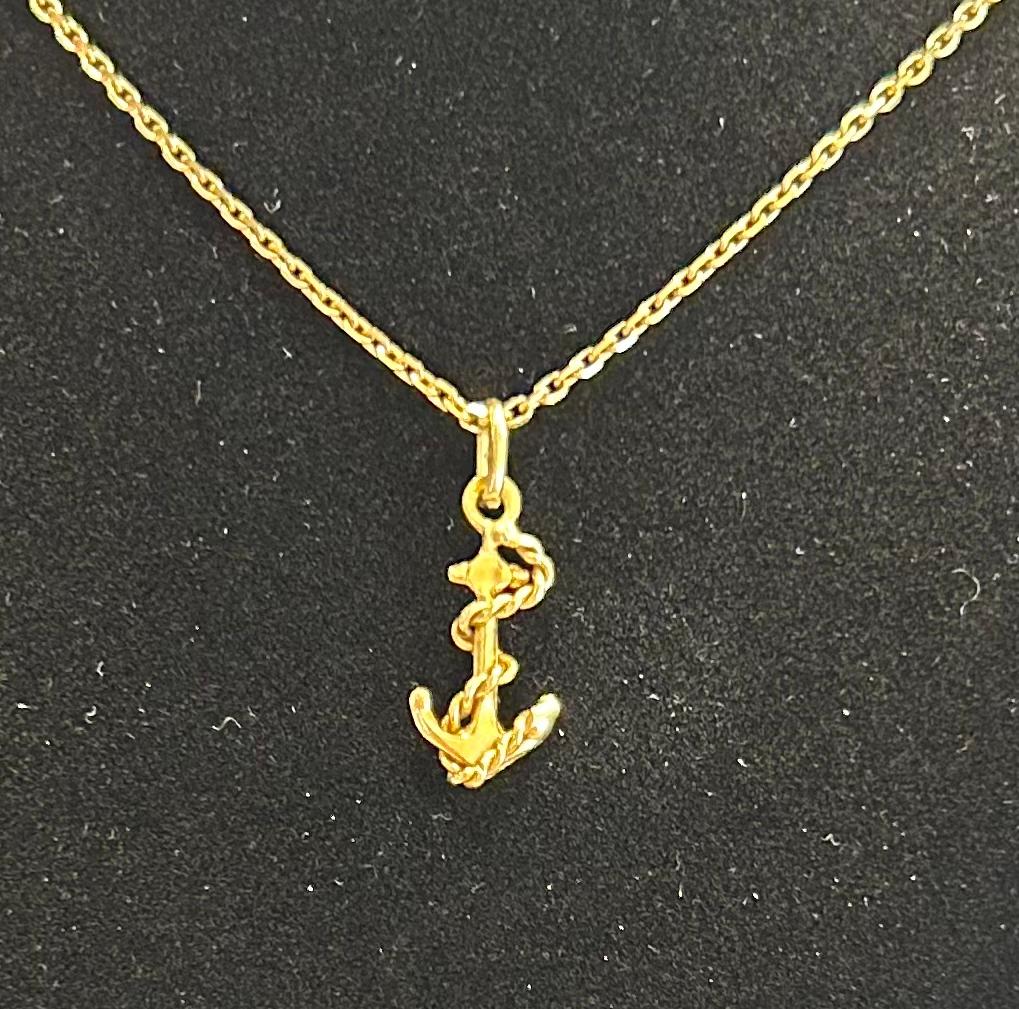 Yellow gold pendant - Image 3