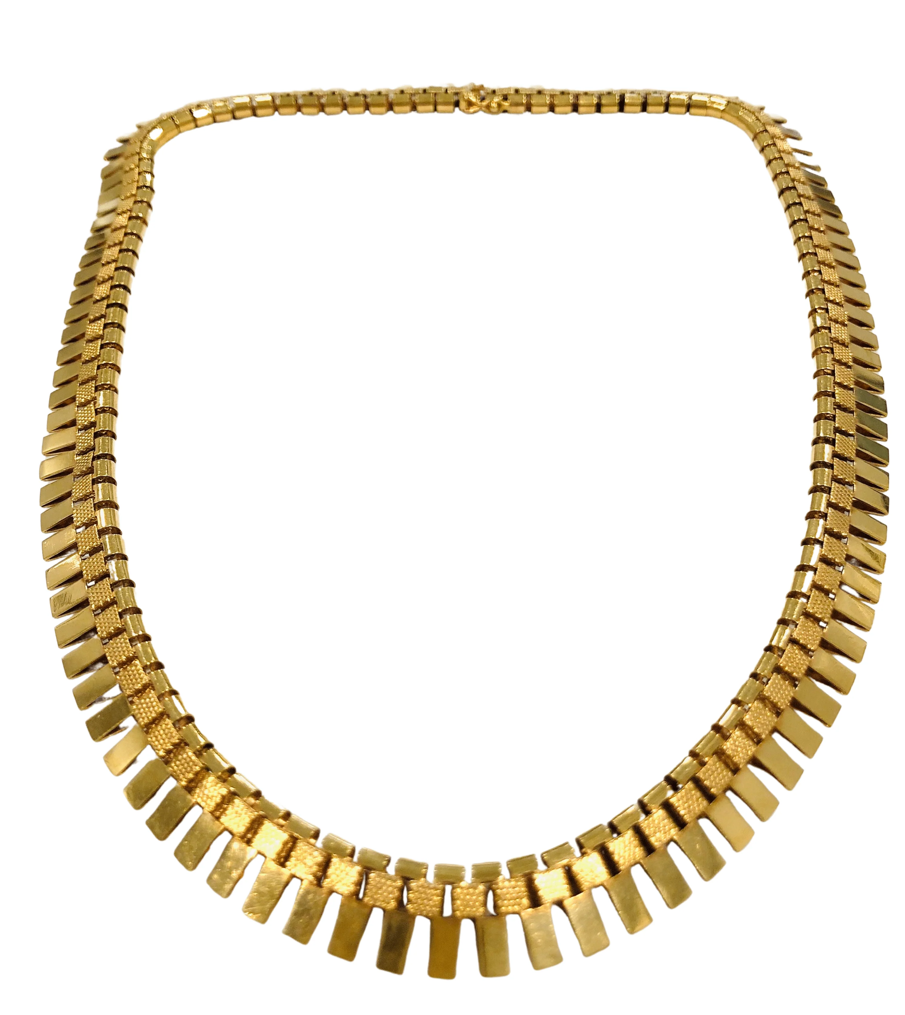 Vintage yellow gold necklace
