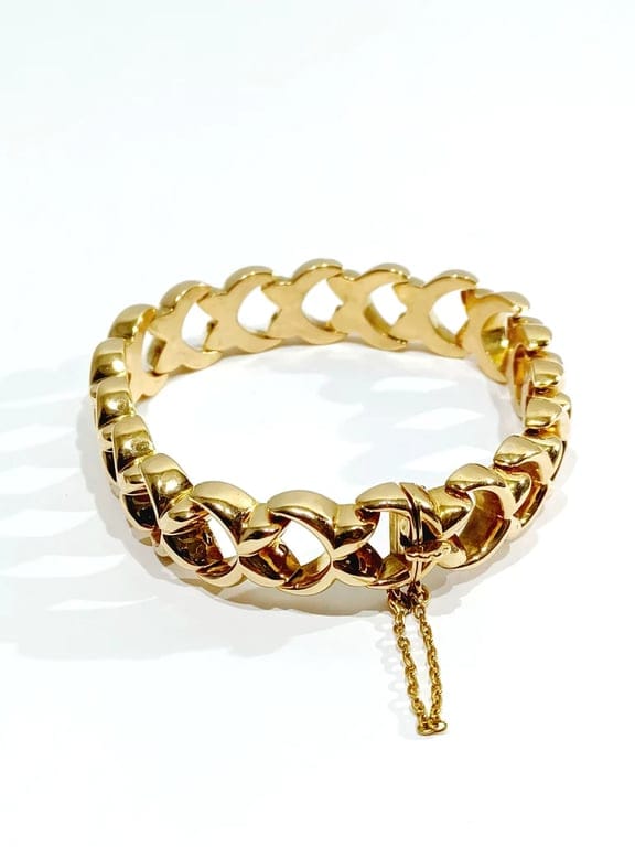 Champagne gold bracelet - Image 13