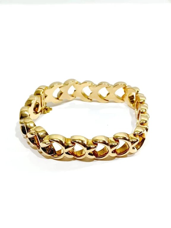 Champagne gold bracelet - Image 7