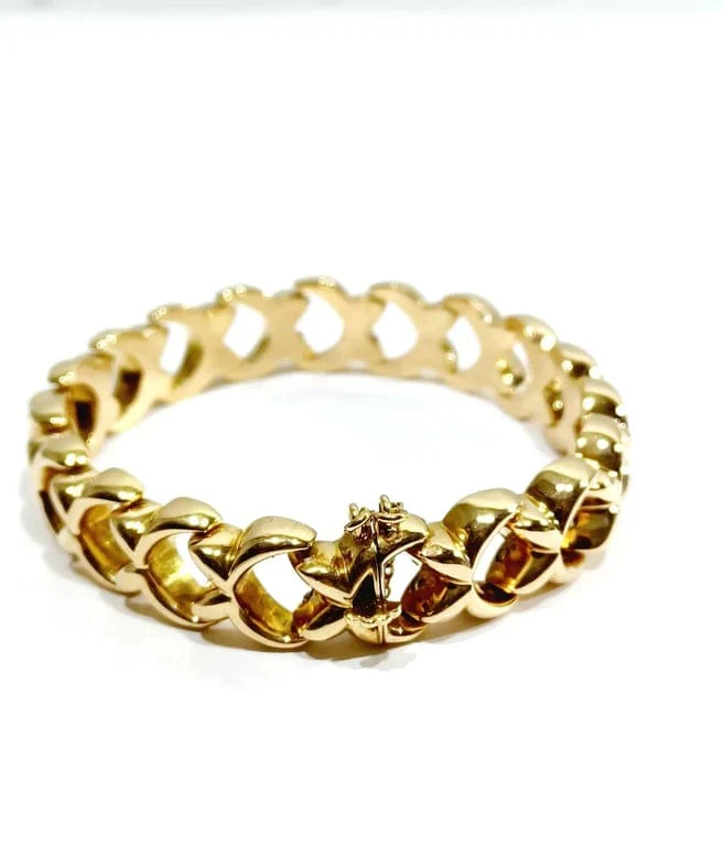 Champagne gold bracelet - Image 9