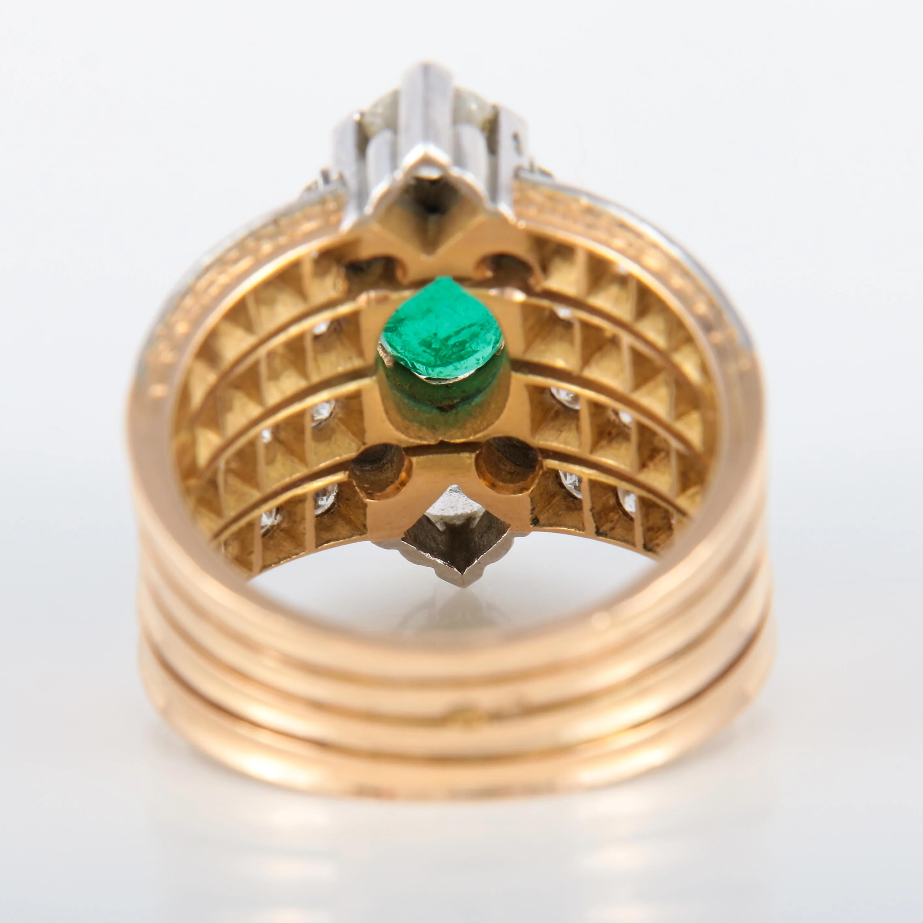 Emerald Diamond Ring - Image 7