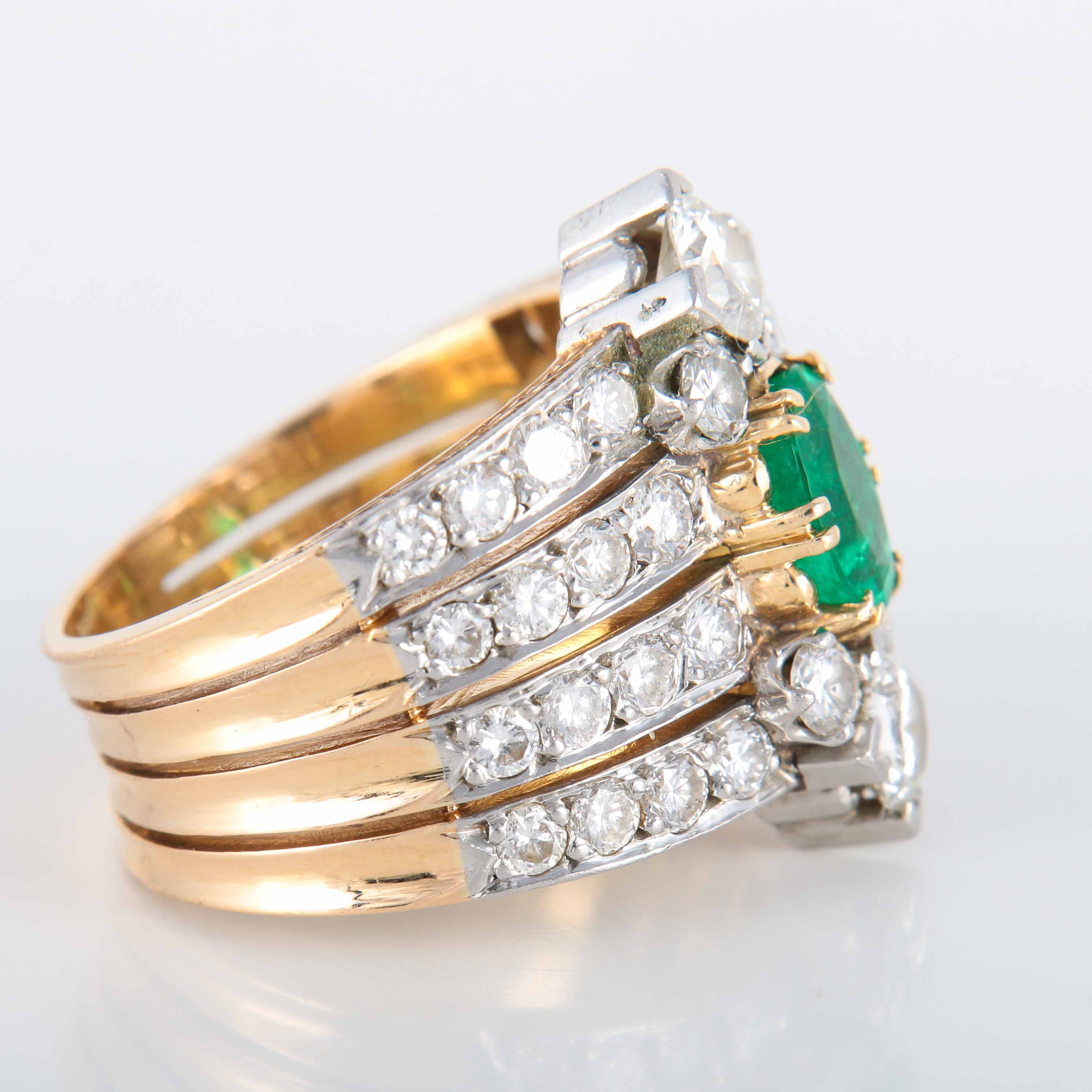 Emerald Diamond Ring - Image 9