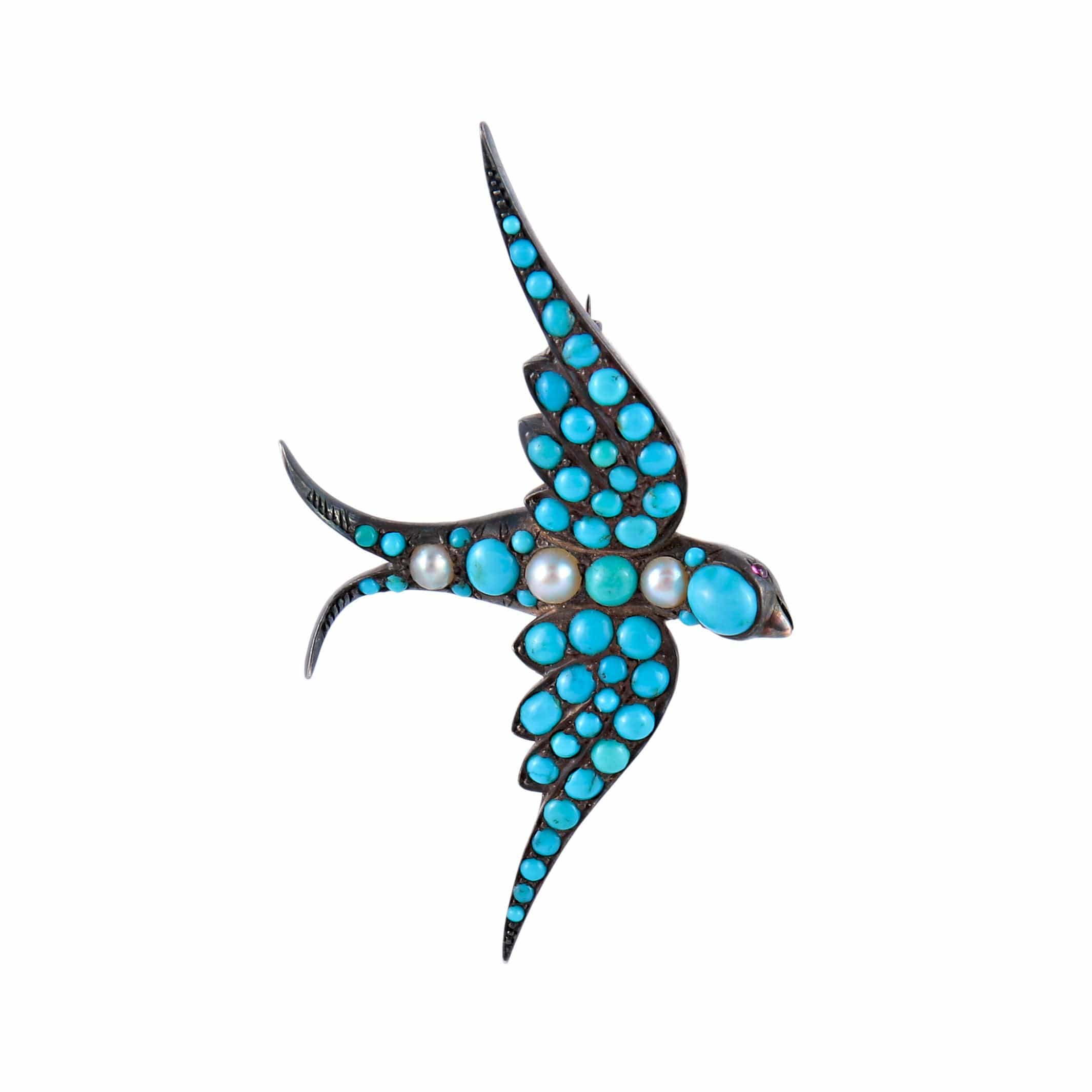 Swallow Brooch
