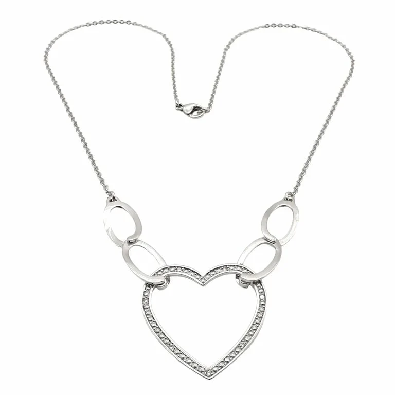 Convict chain necklace, gold and diamonds - Image 2