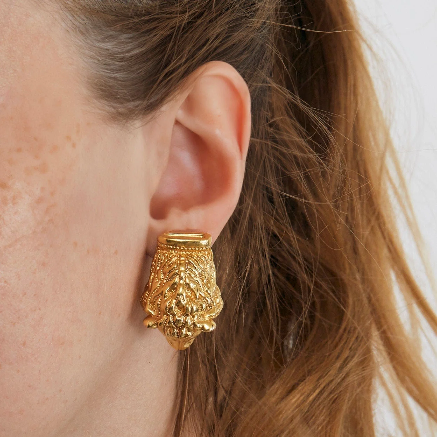 Yellow gold lion electroforming set - Image 4