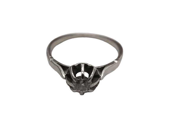 White gold and diamond ring - Image 4