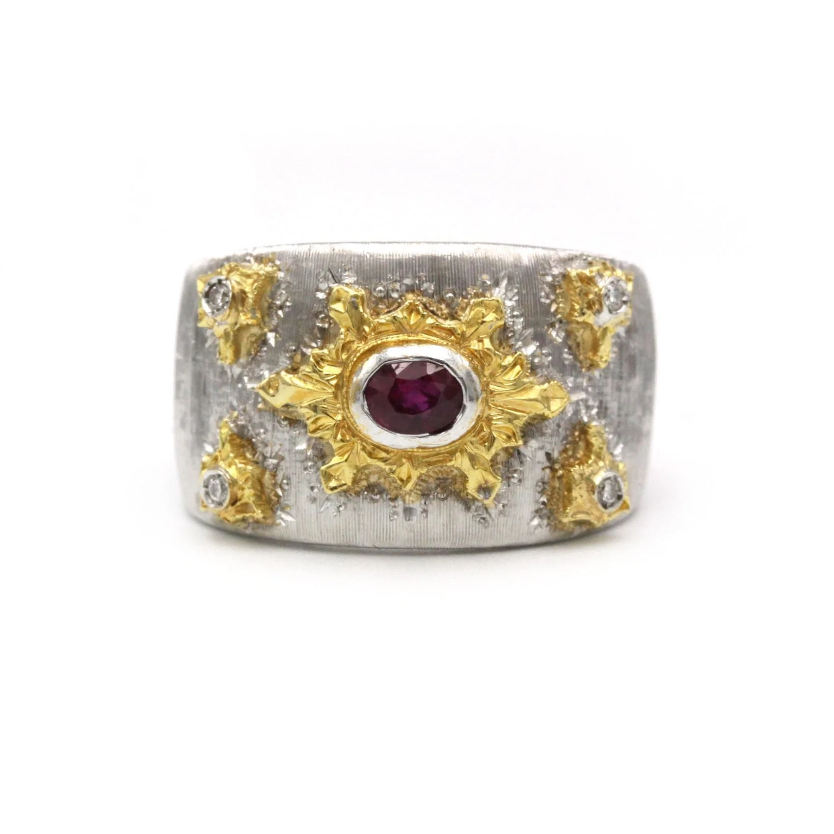 Ring - Gold, Diamonds & Rubies