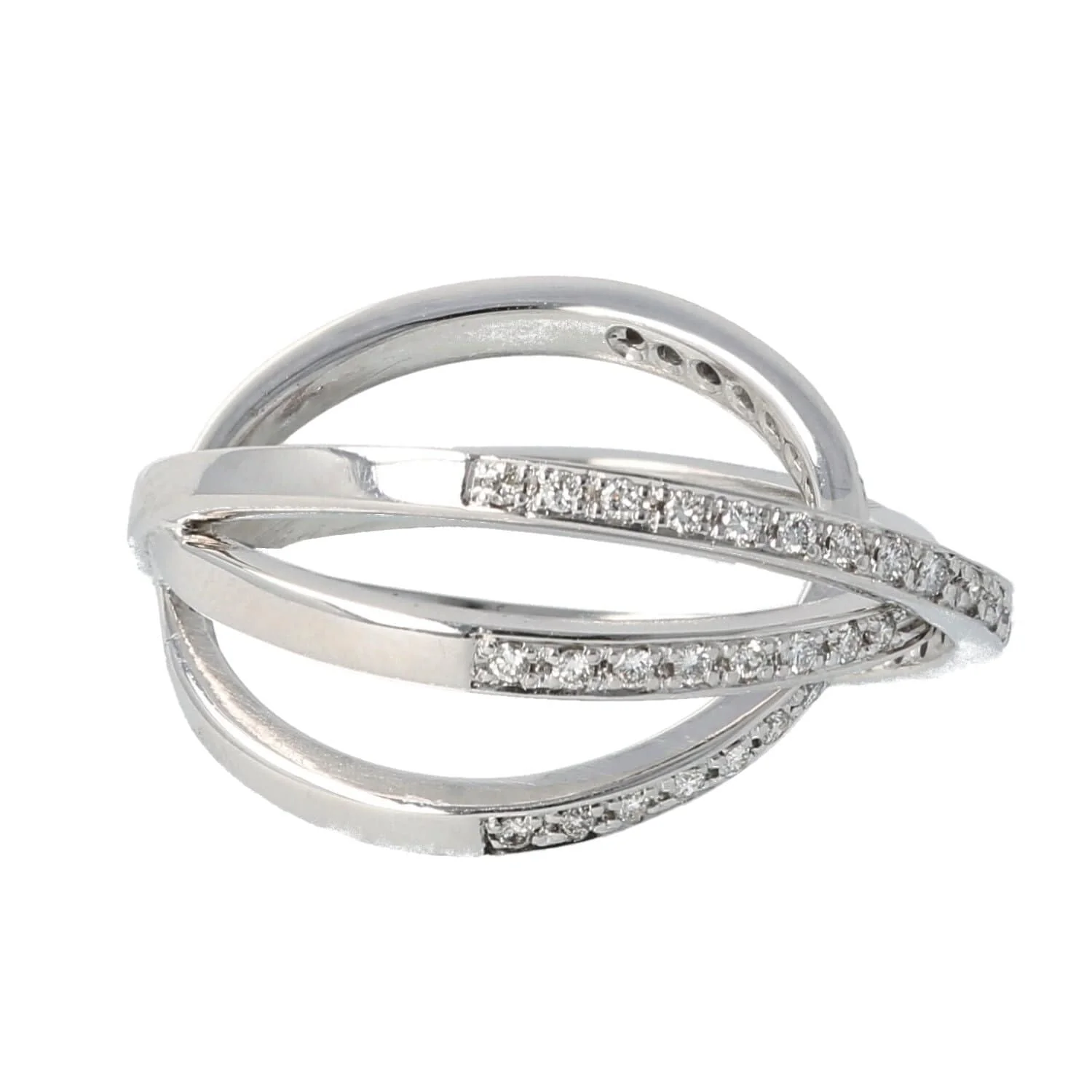 White gold diamond ring - Image 2