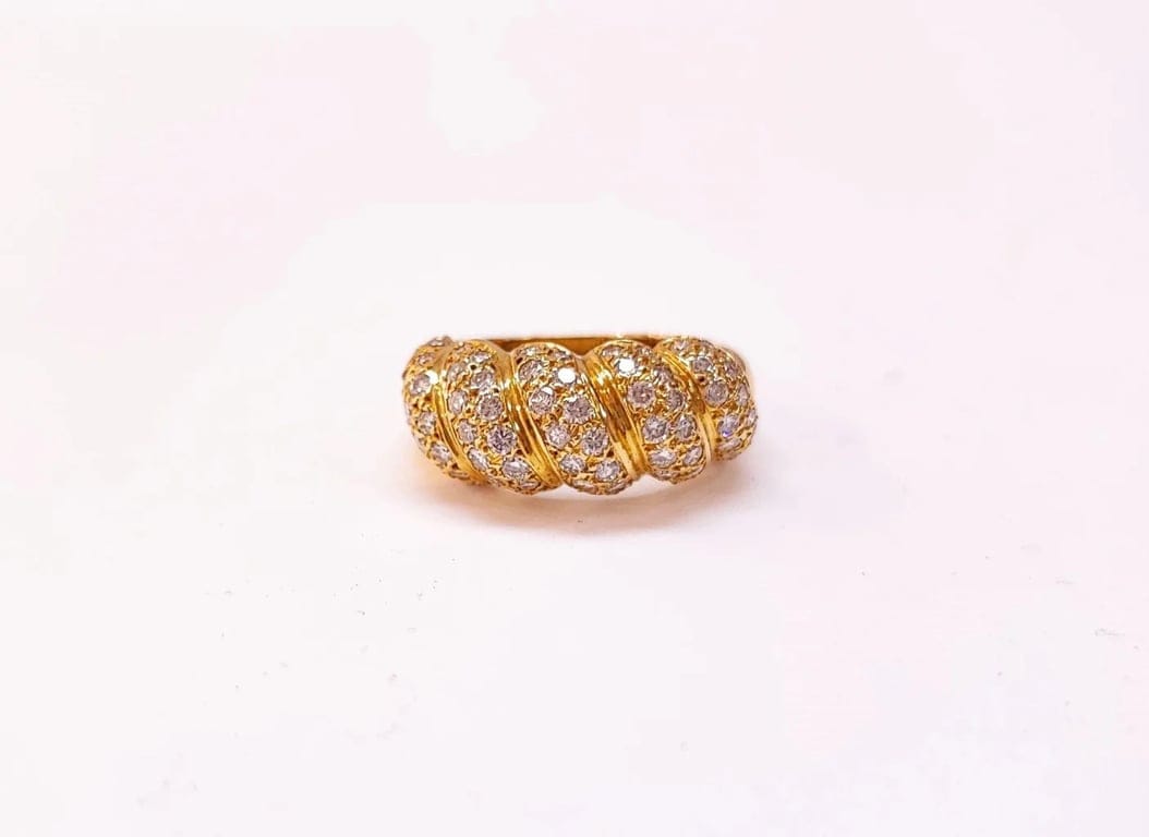 Pave diamond ring - Image 6