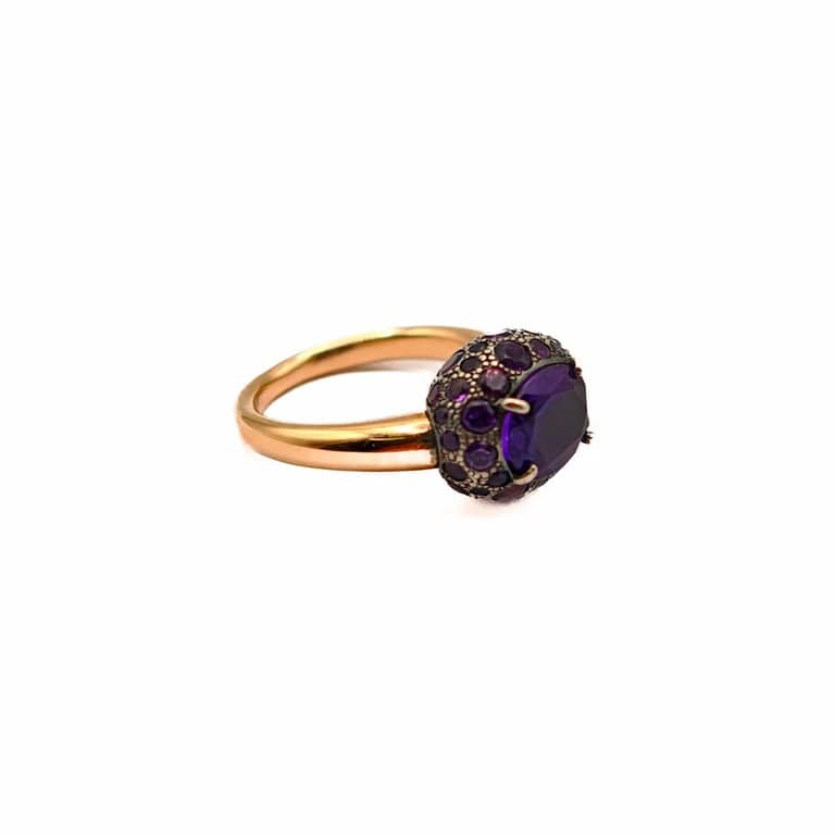 POMELLATO - Gold and Amethyst ring - Image 4