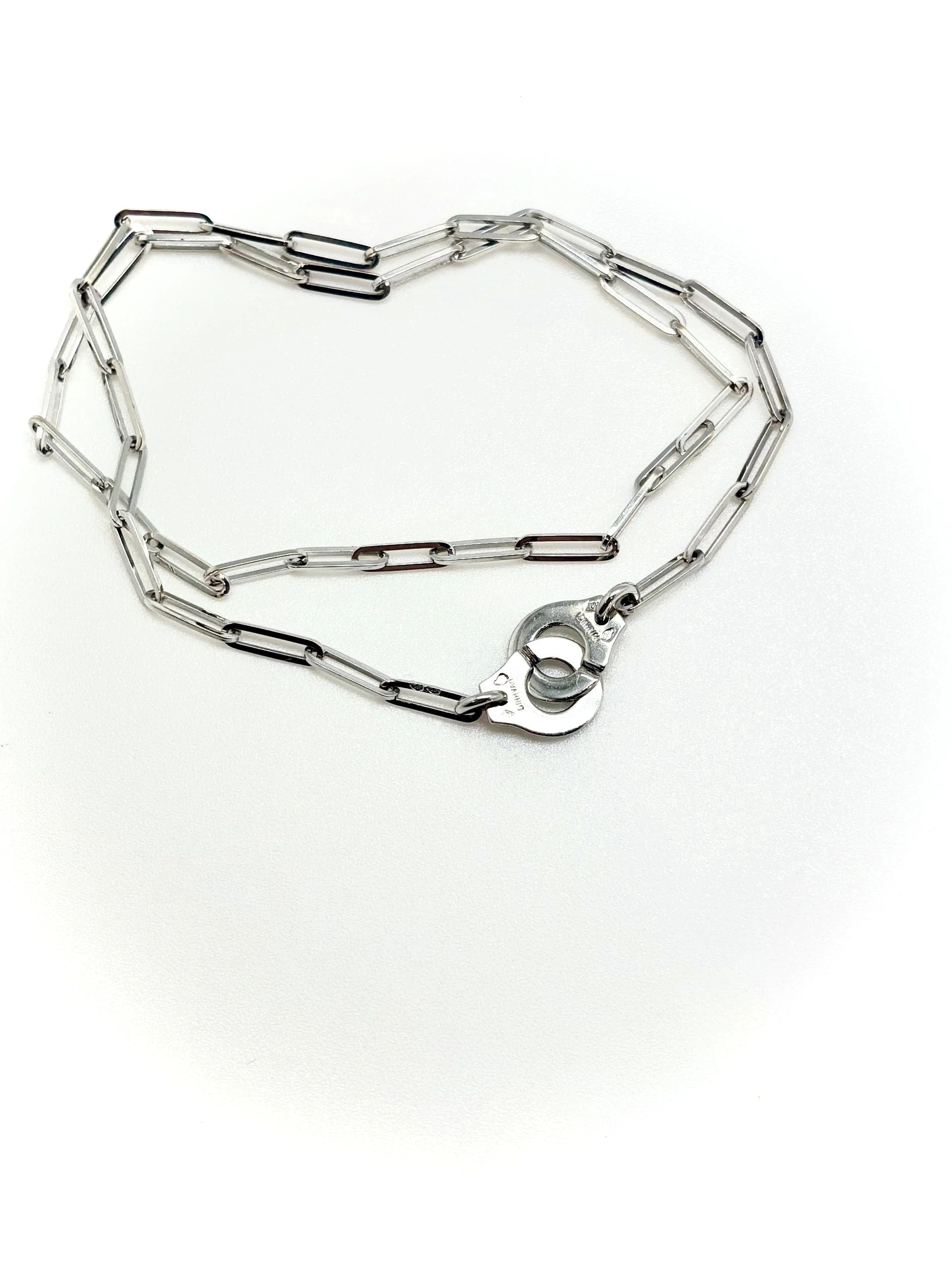 DINH VAN - R10 white gold handcuff necklace - Image 4