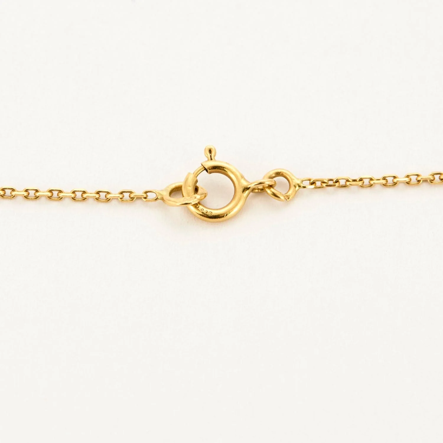 Yellow gold curb chain - Image 5