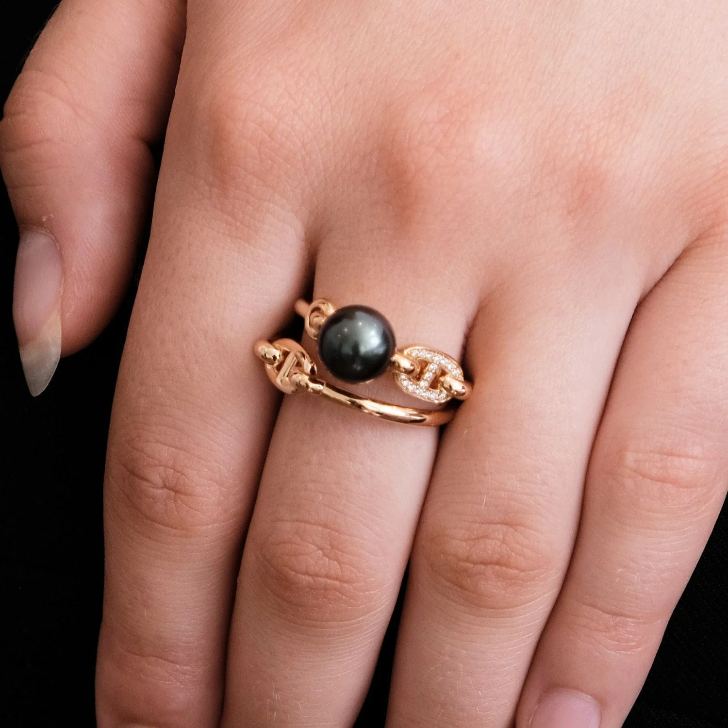 HERMES Albertine double ring - Image 7