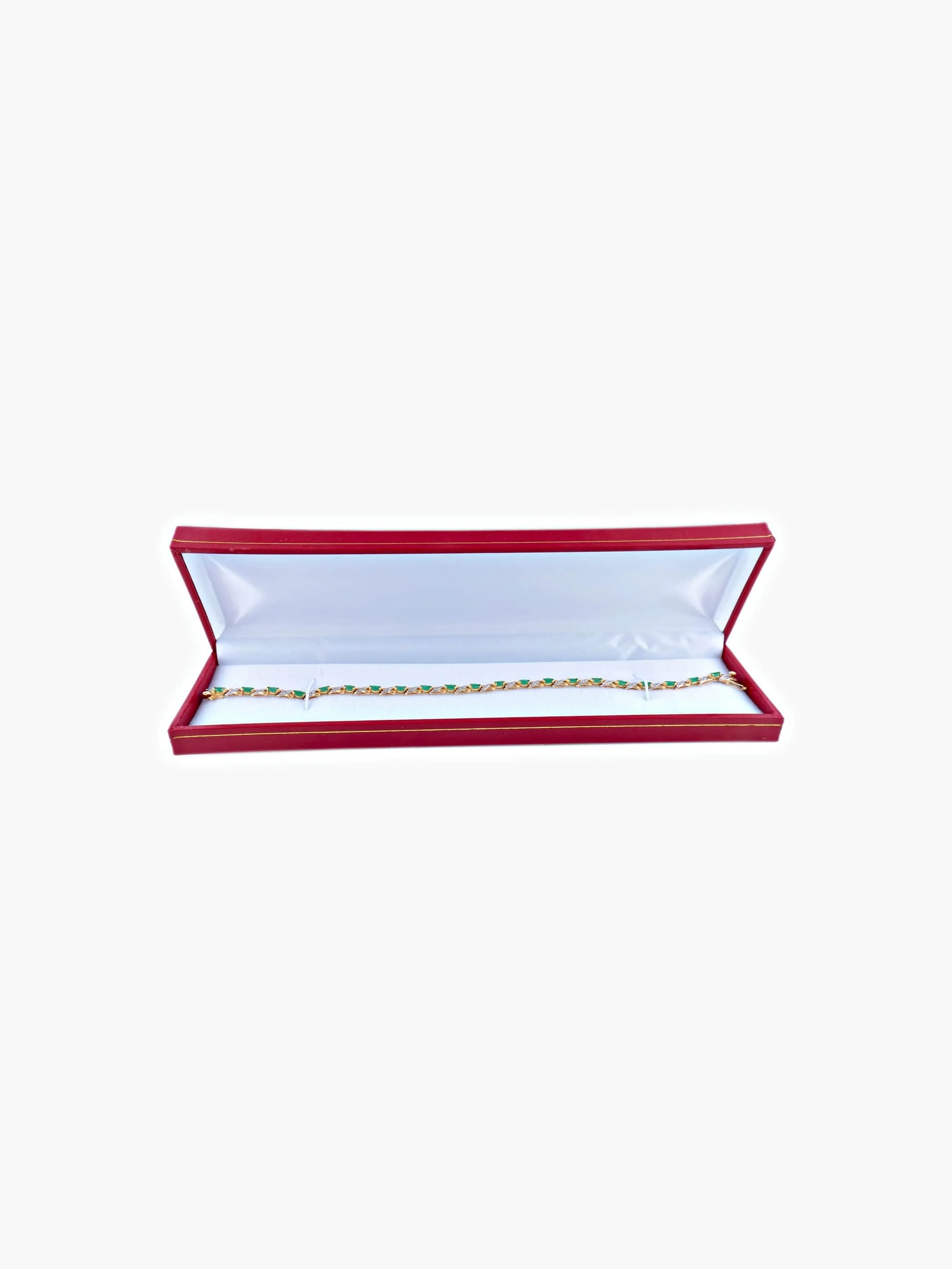 Emerald Line Bracelet - Image 4