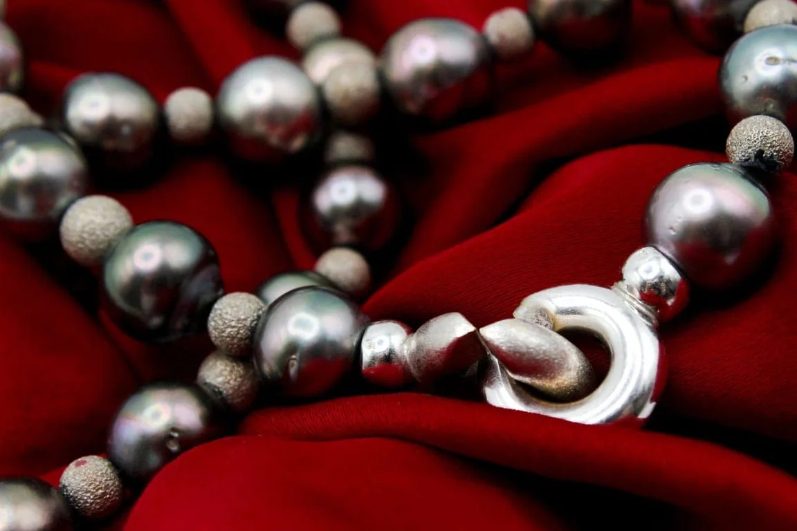 Tahitian pearl necklace - Image 5
