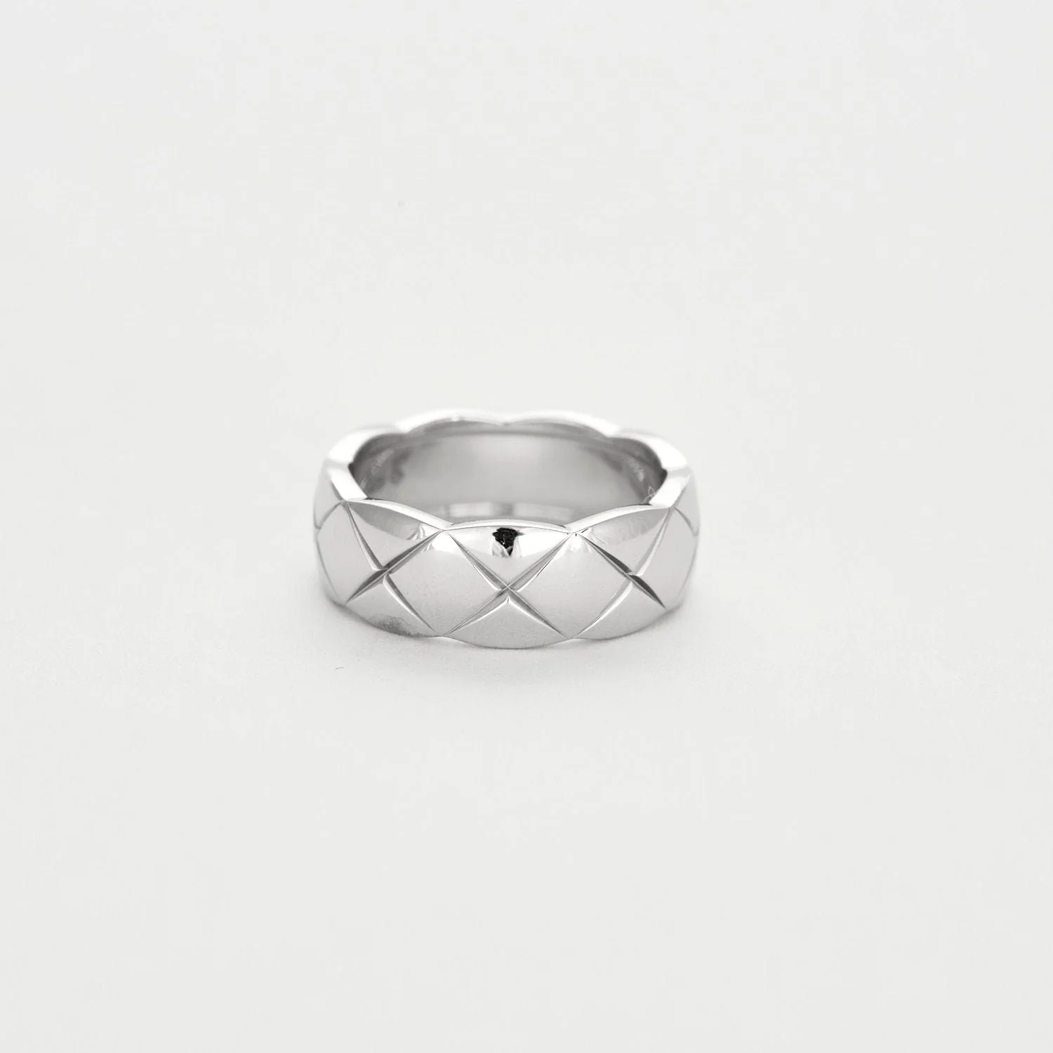 CHANEL - Ring Coco Crush white gold diamonds - Image 3