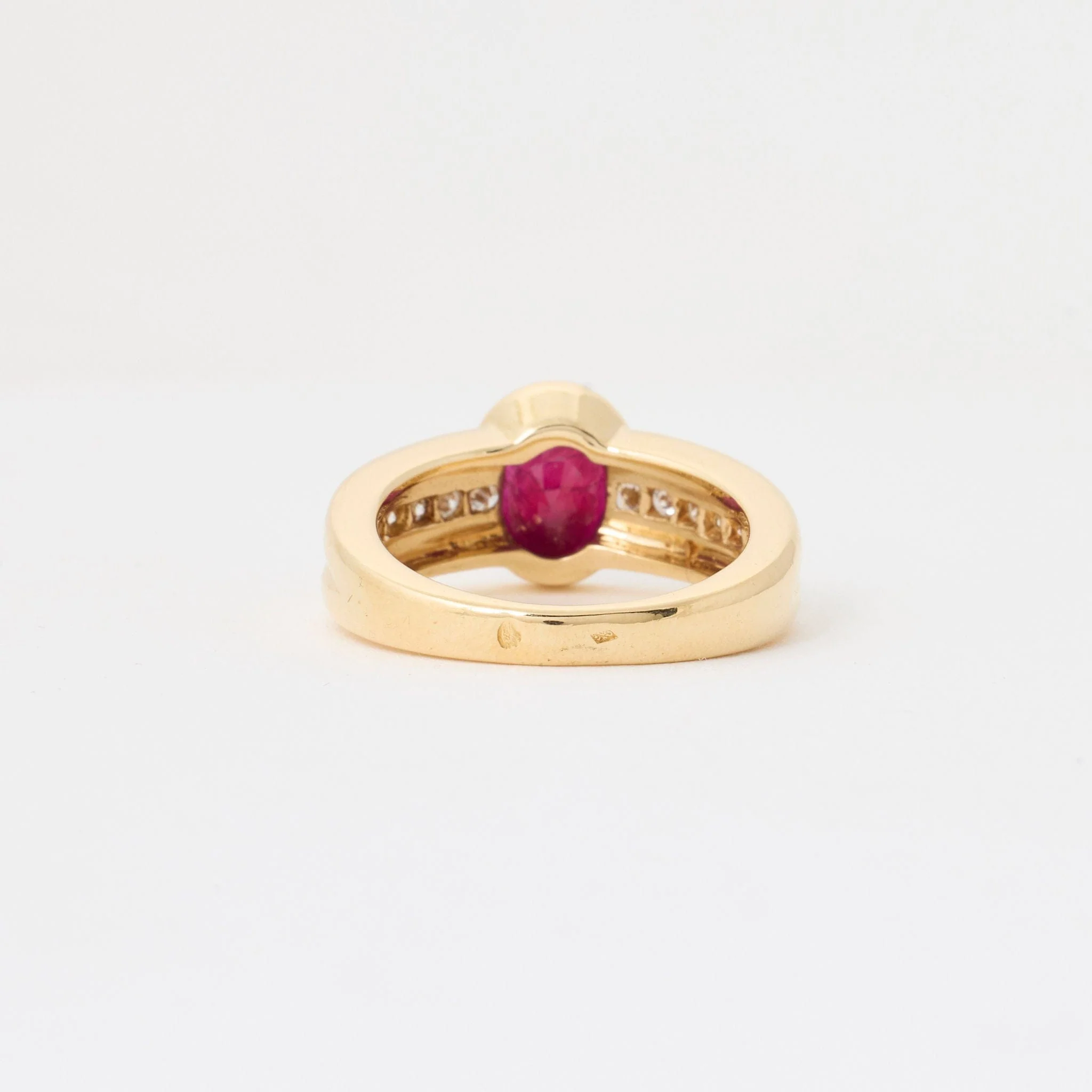 Ruby and diamond ring - Image 3