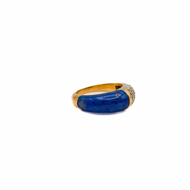 Bague en or jaune avec diamant - Image 4