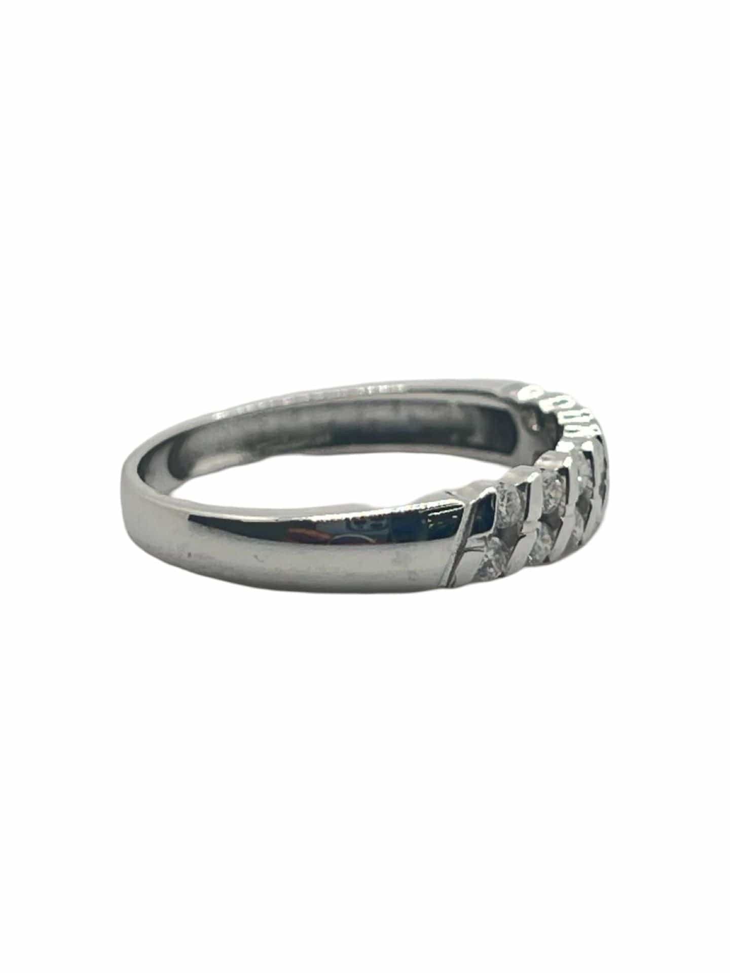 Half Alliance gold and diamonds 0.21 ct - Image 2