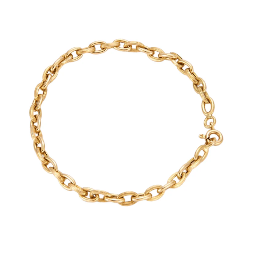 Yellow gold bracelet