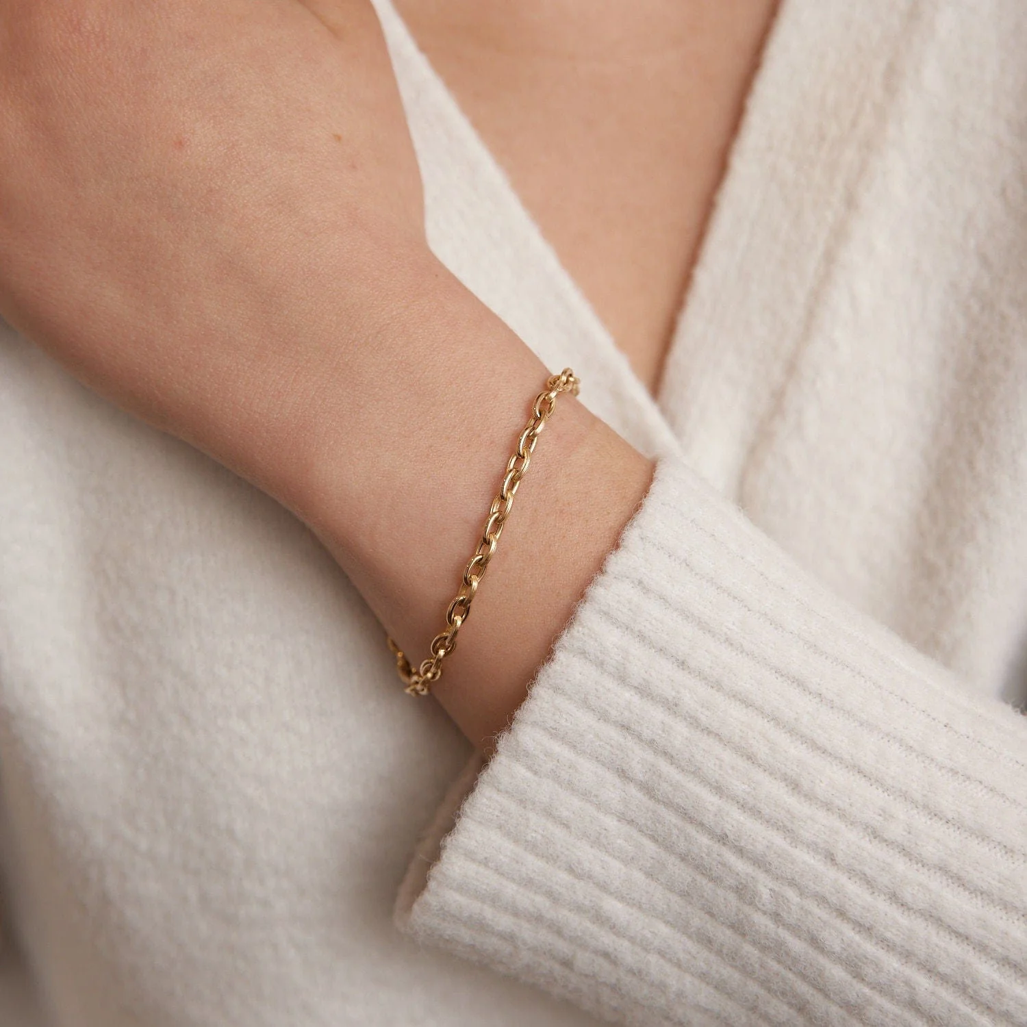 Yellow gold bracelet - Image 2