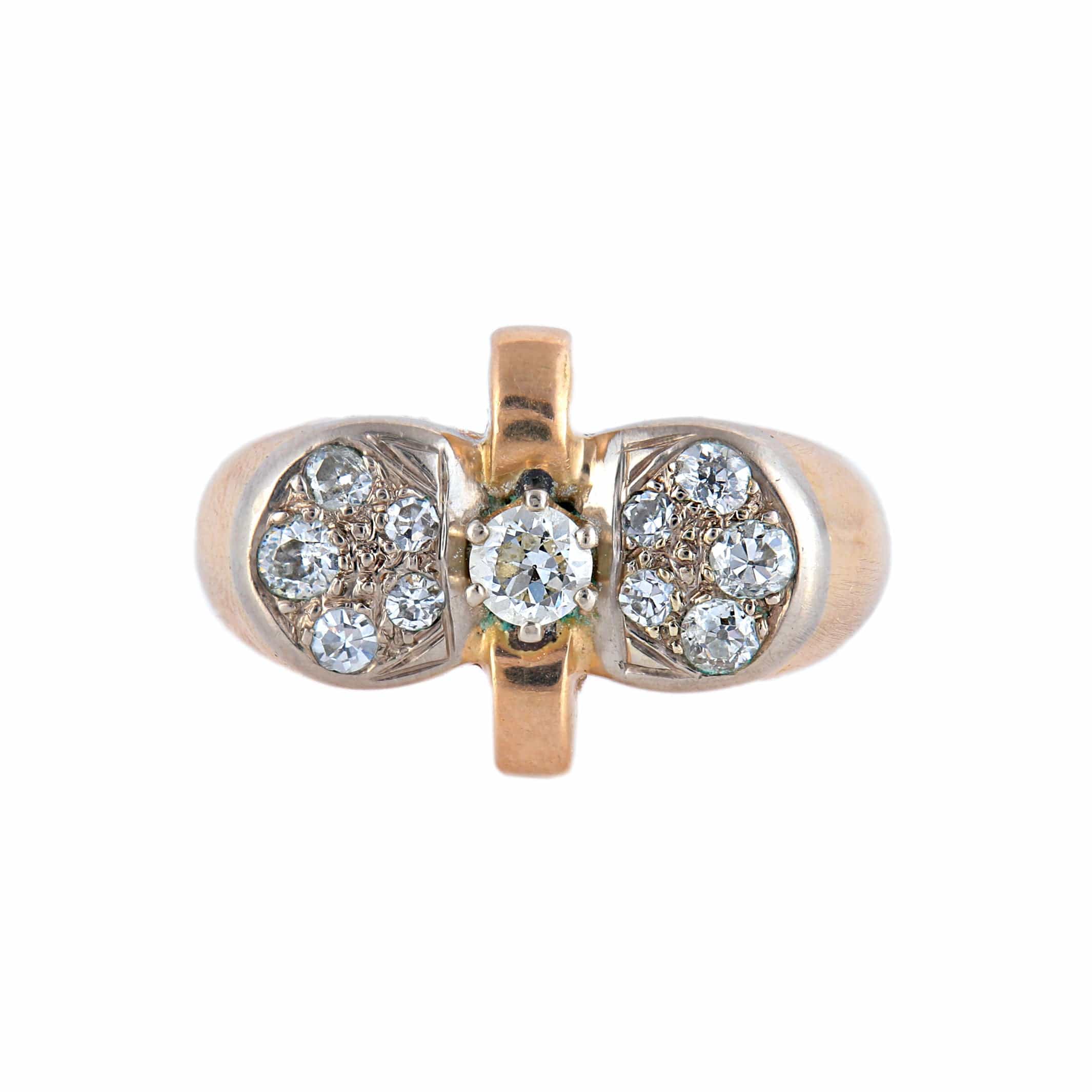 Retro Knot Ring 1940