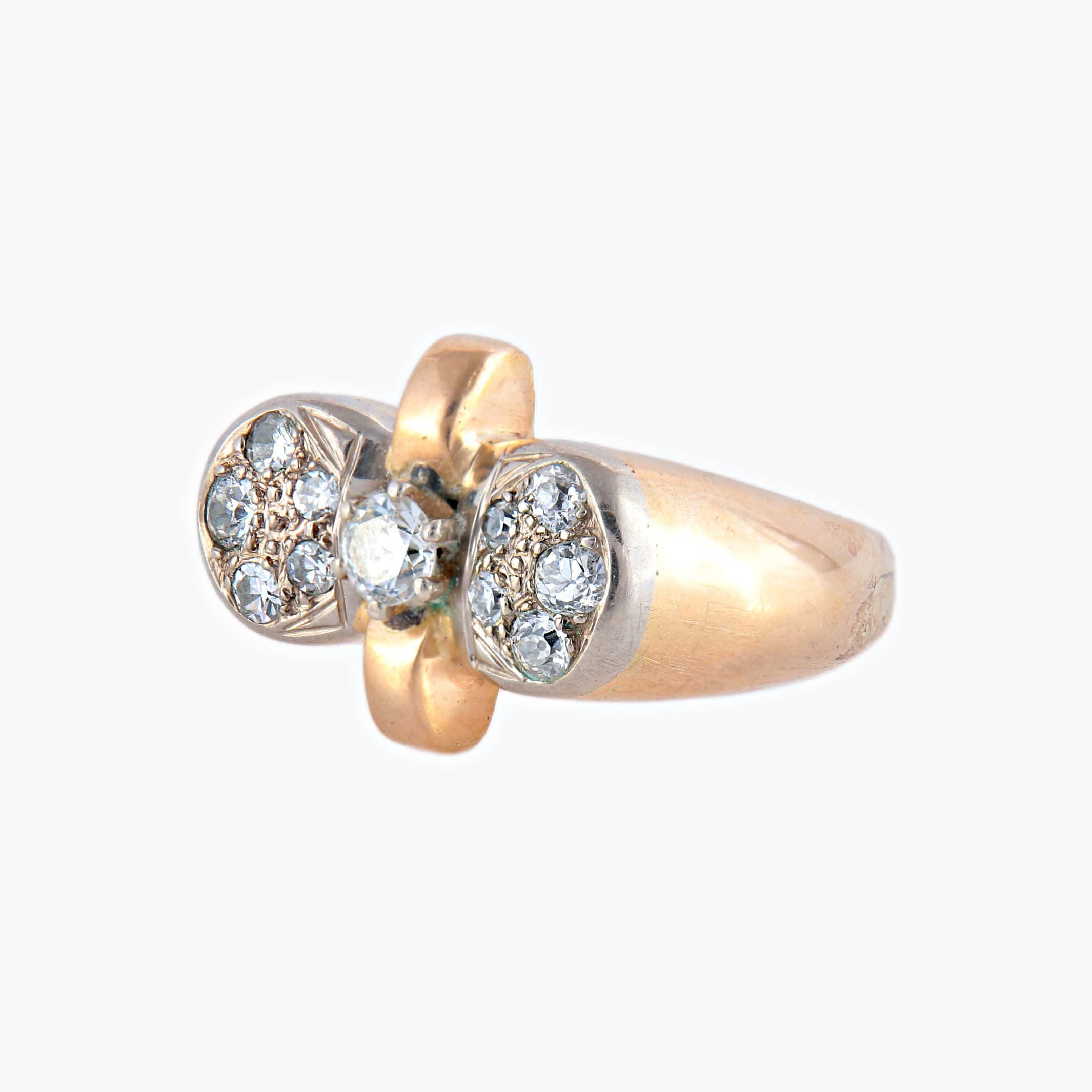 Retro Knot Ring 1940 - Image 3