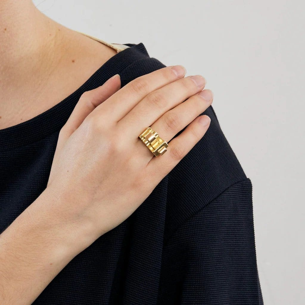 Bridge ring Art Deco - Image 2