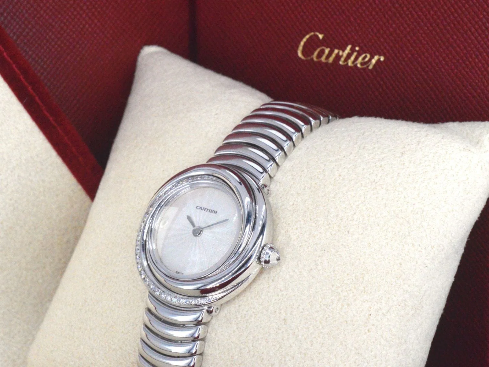 CARTIER - gold Trinity watch - Image 10