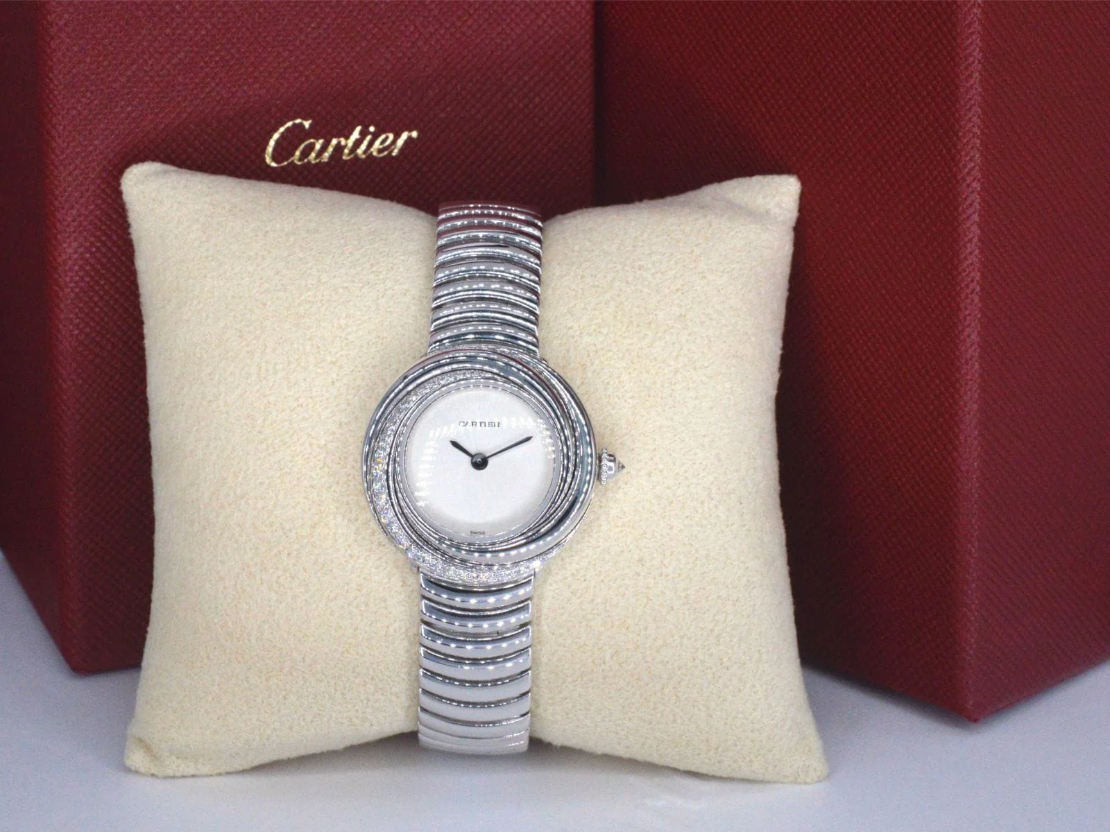 CARTIER - gold Trinity watch - Image 3
