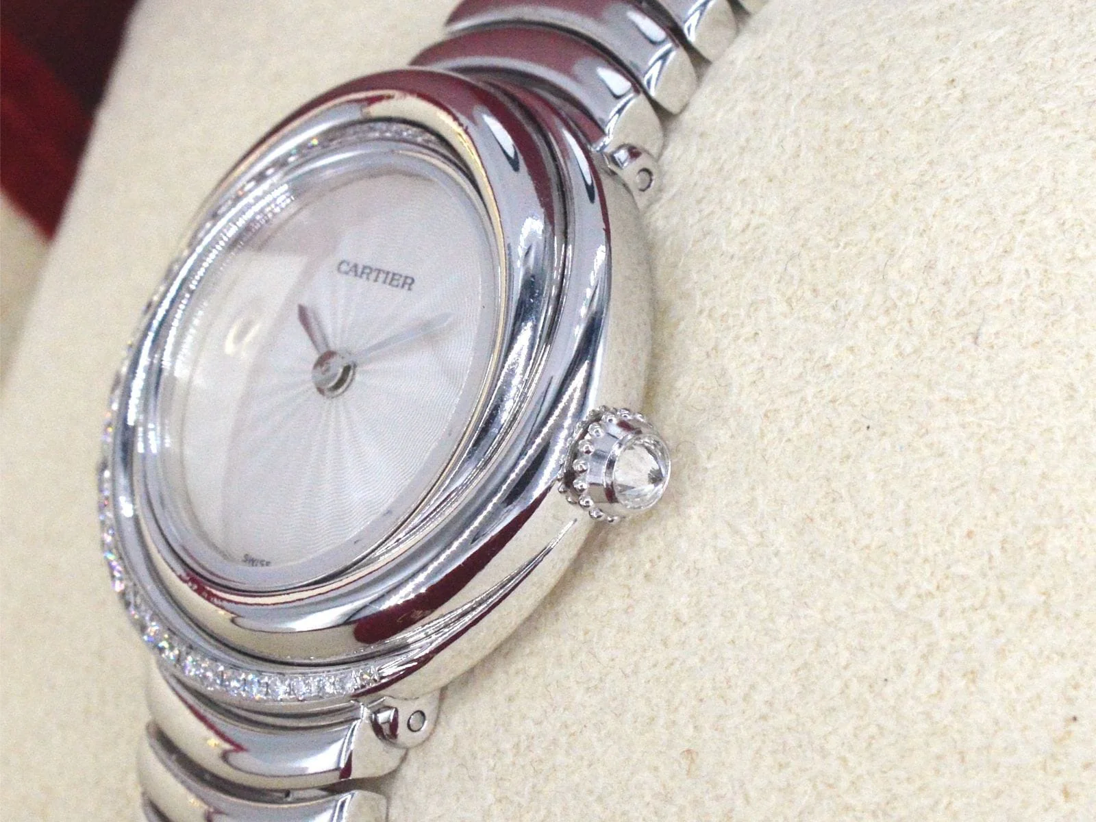 CARTIER - gold Trinity watch - Image 4