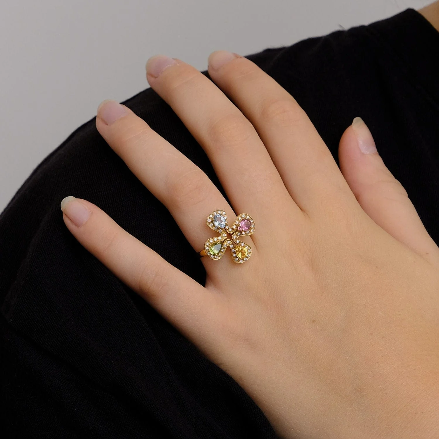 Isabelle Langlois Yellow Gold Ring - Image 2
