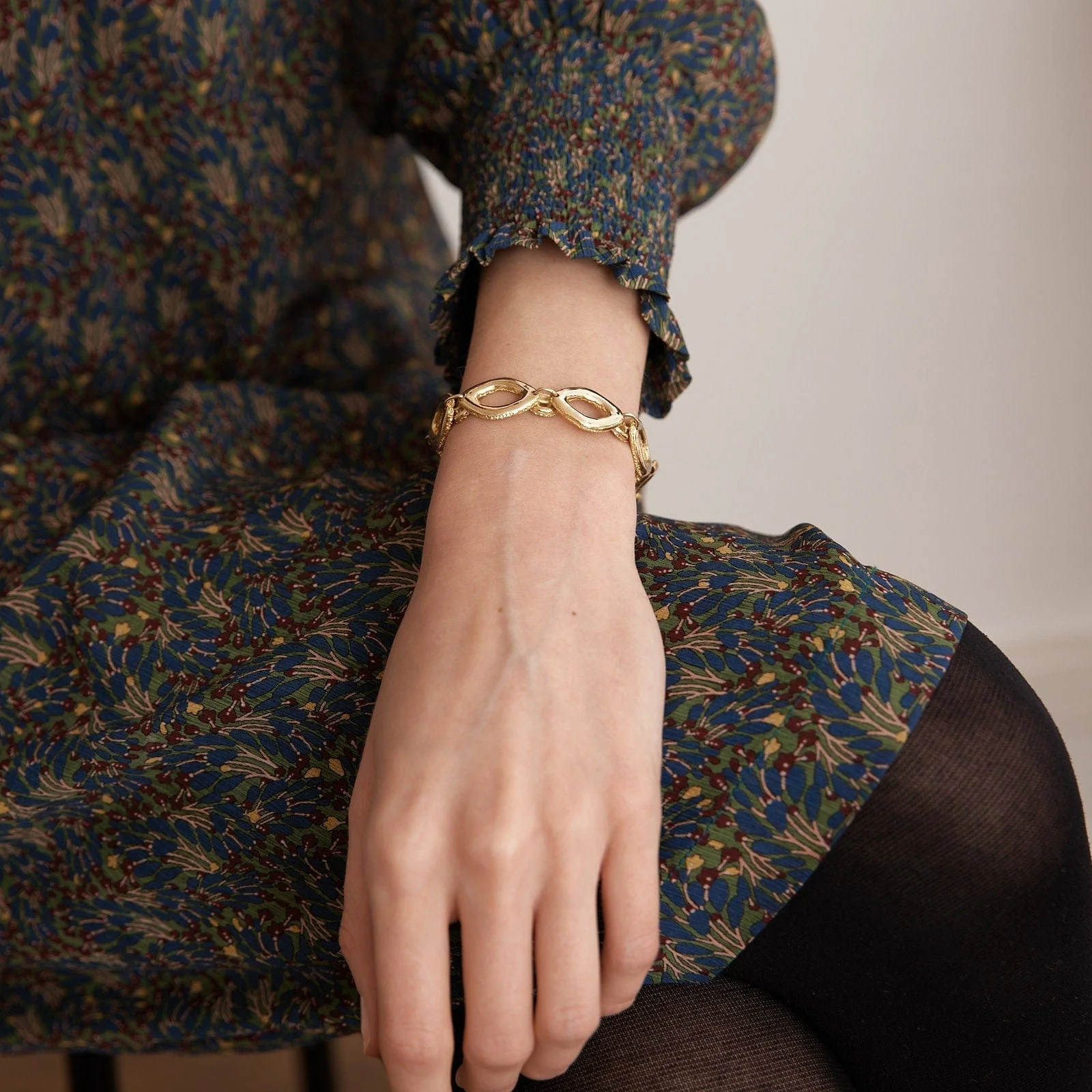Diamond mesh bracelet - Image 3
