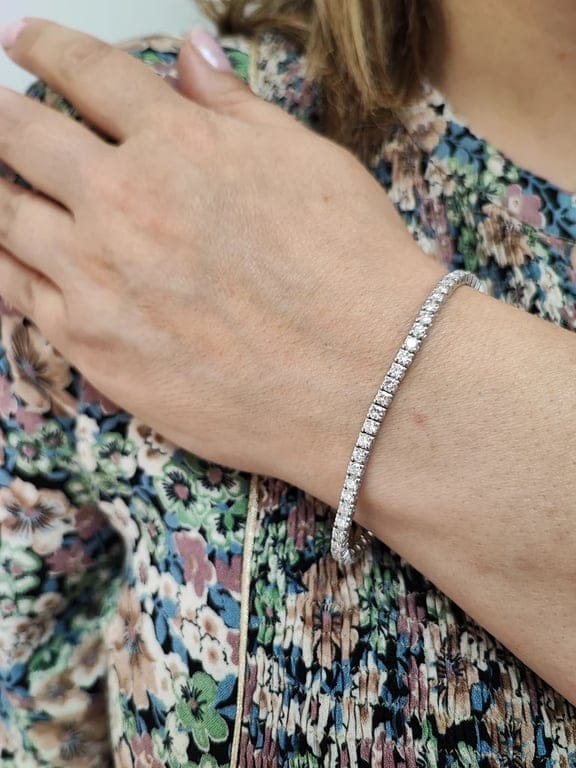 60 Diamond River Tennis Bracelet - Image 3