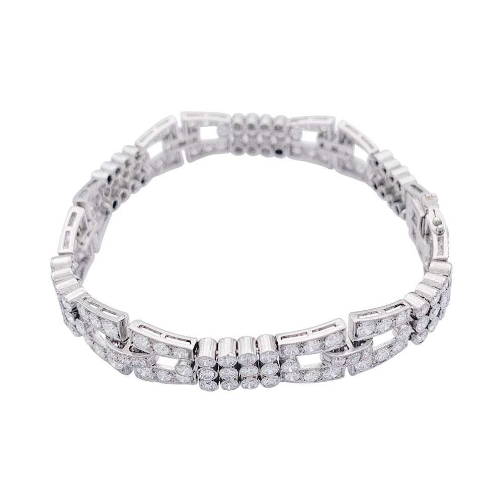 Bracelet, white gold, diamonds. - Image 3