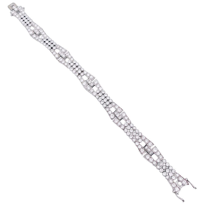Bracelet, white gold, diamonds. - Image 5