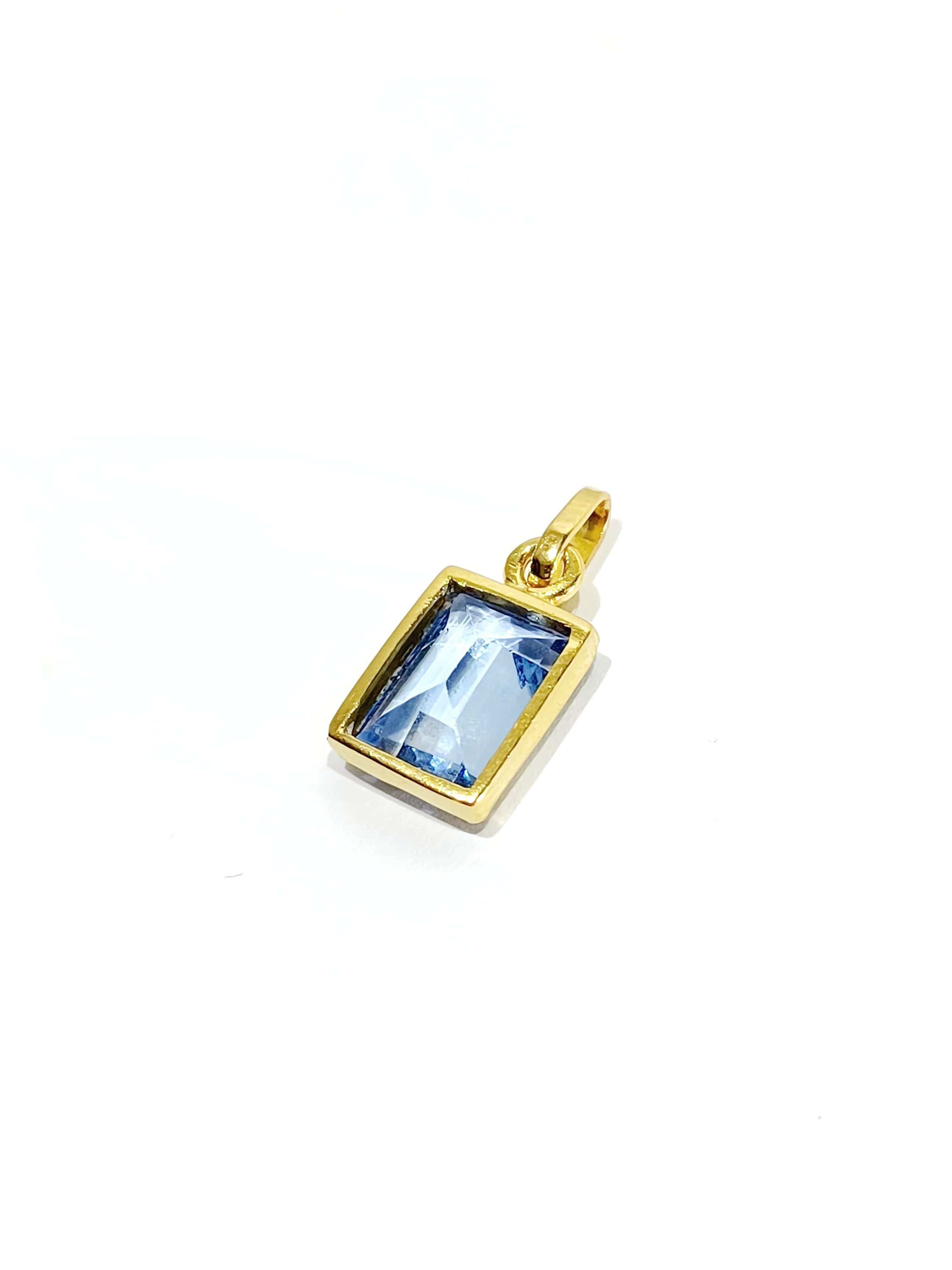 Gold and Spinel Pendant - Image 3