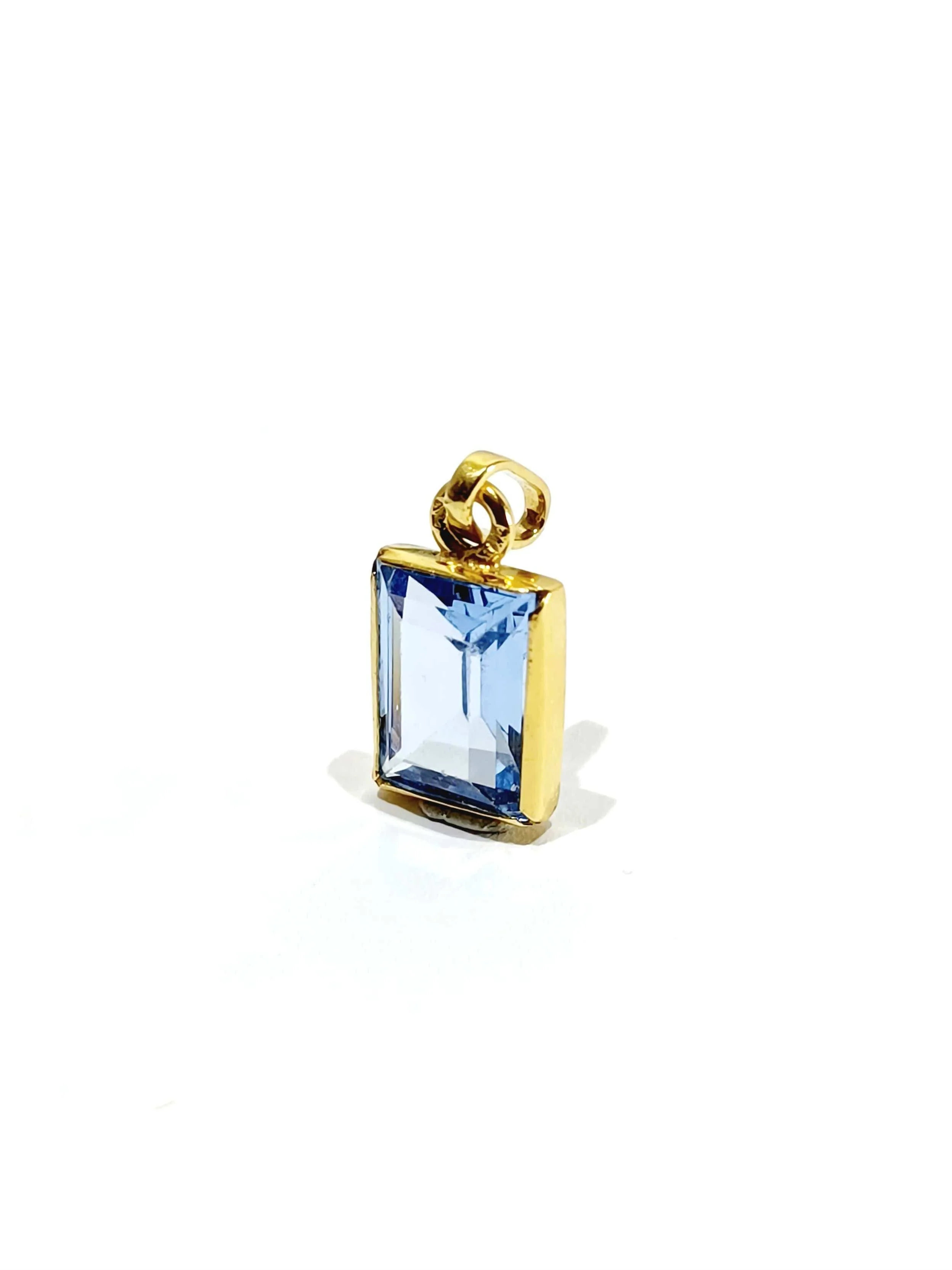 Gold and Spinel Pendant - Image 4
