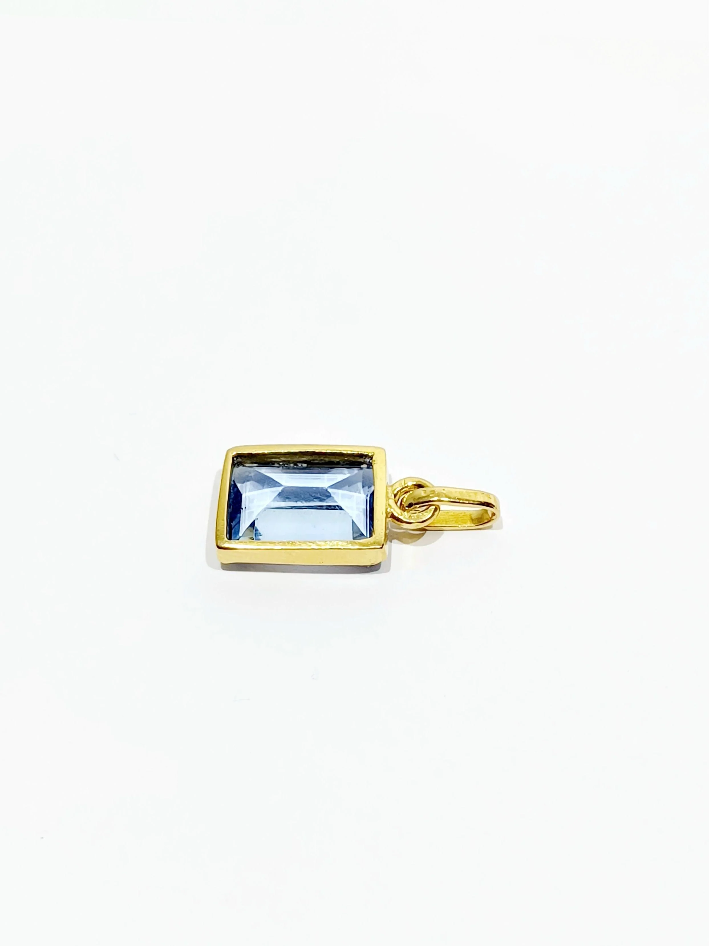 Gold and Spinel Pendant - Image 6