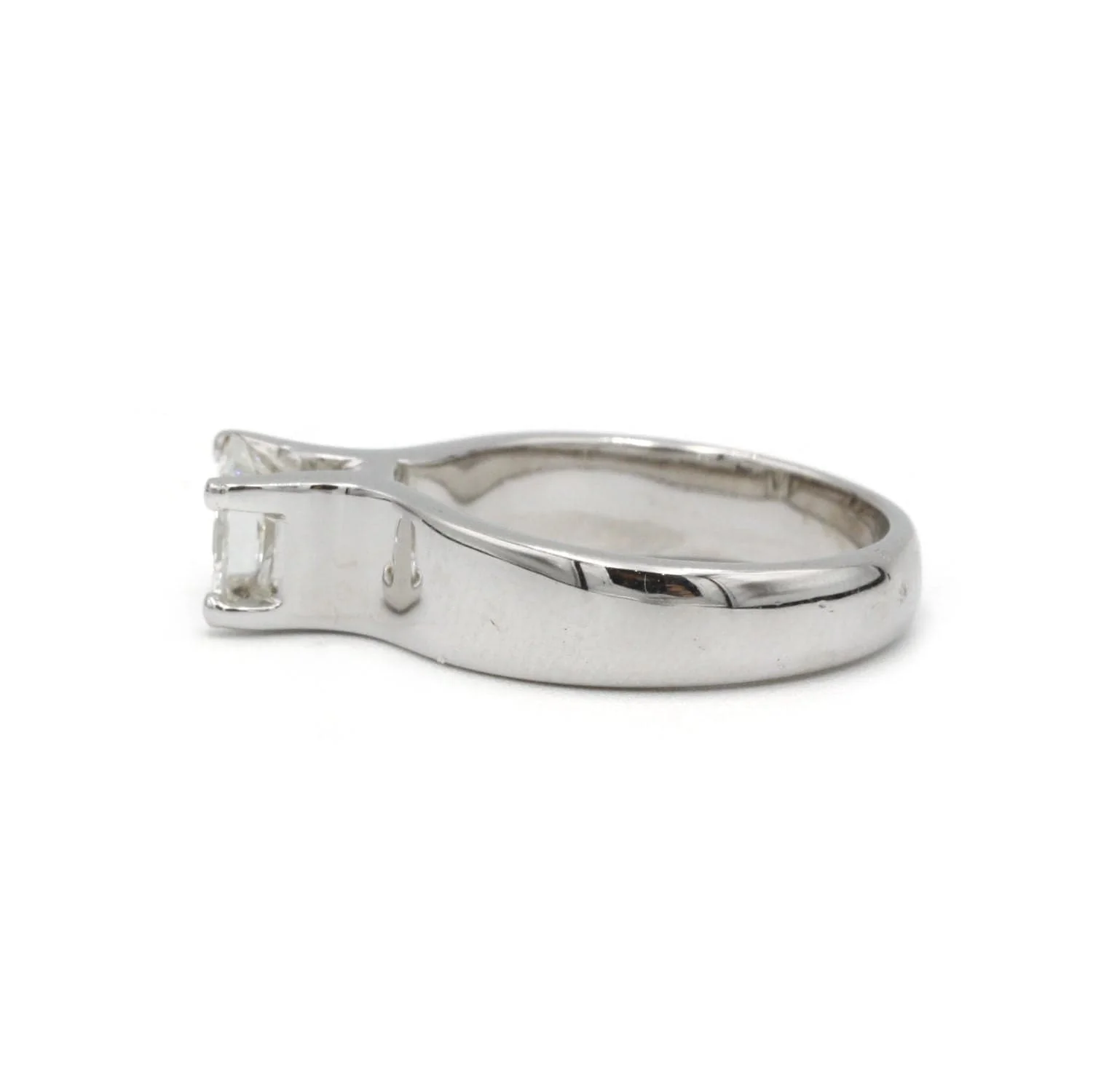 Solitaire white gold 1.05 ct H VS1 - Image 2