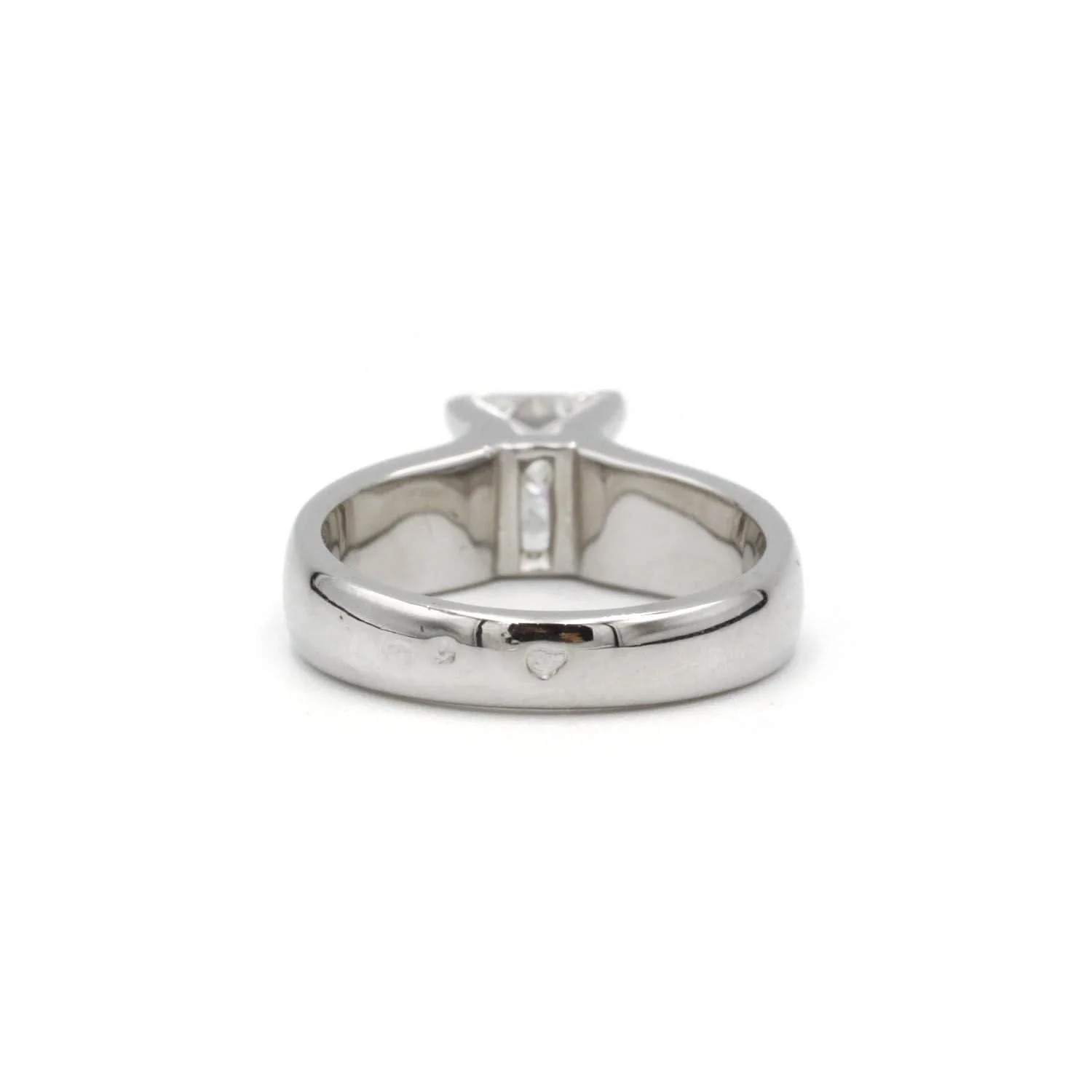 Solitaire white gold 1.05 ct H VS1 - Image 3